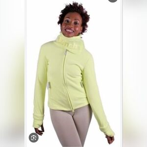 Bench Fleece Neon Tall Neck Jacket Size M